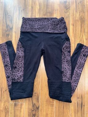 Psylo Bamboo Organic Cotton Tribal Print Leggings | Size M/L